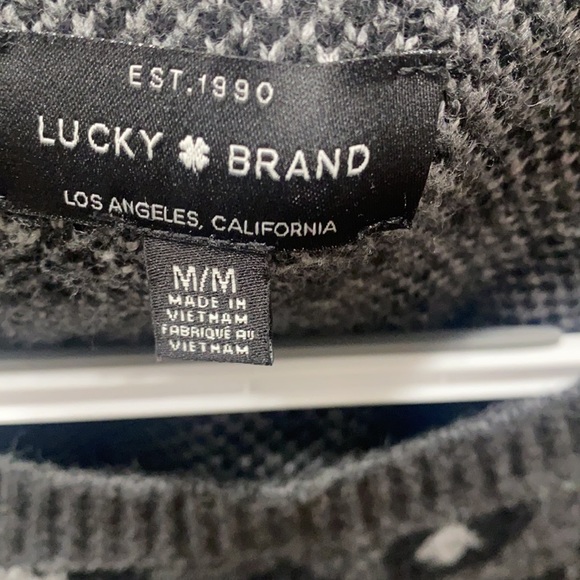 Lucky Brand Leopard Sweater - Picture 3 of 3